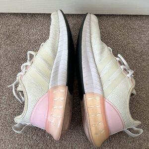 Adidas  Boost Women's Cream and Pink Sneakers